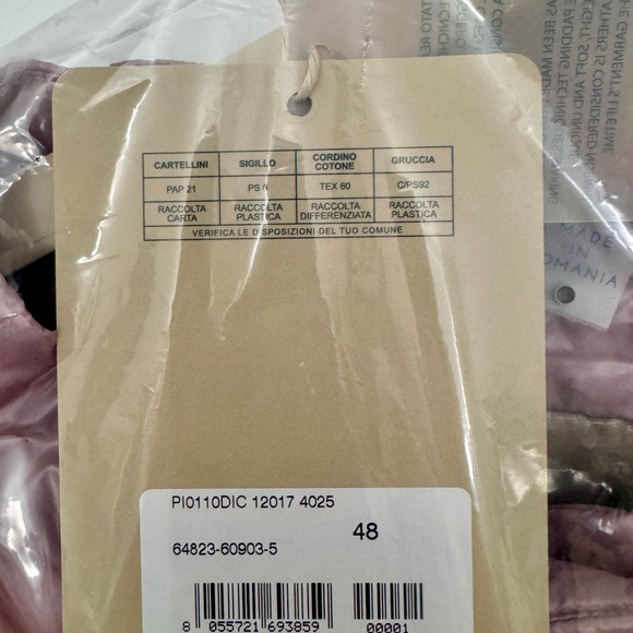 NEW Herno Emilia Lightweight Shortsleeved Jacket in Pink (Brand New with Tags) - Picture 8 of 9